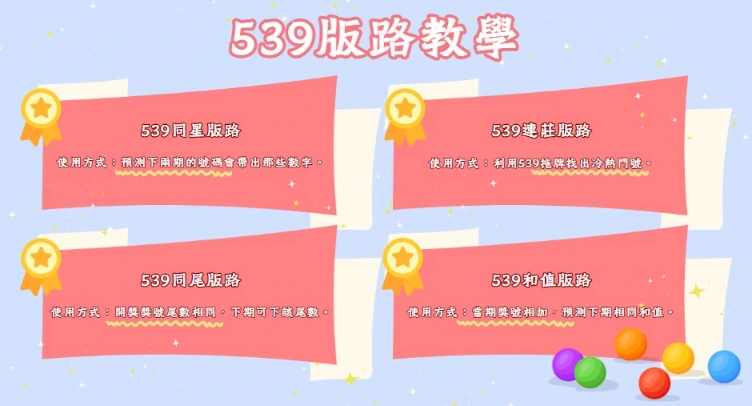 539明牌自己抓！比報牌群組更有用的必中妙招