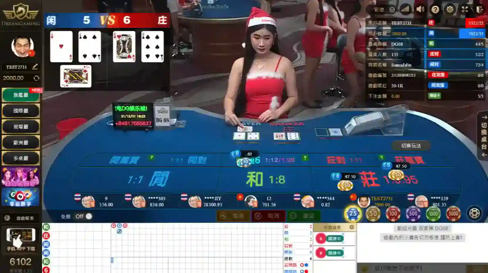 DG百家樂預測程式不能信！建立自己的策略最重要！