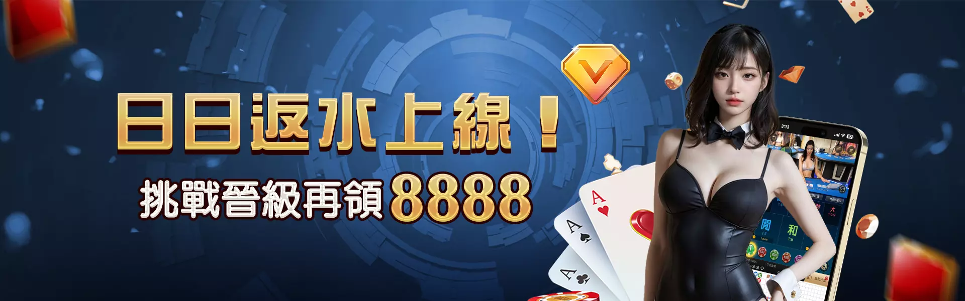 娛樂城會員日日返水以及晉級禮金